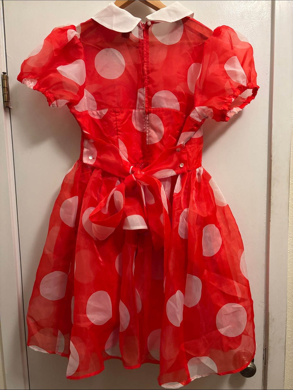 Disney By Hot Topic Minnie Mouse Dress with White Collar - size XL - Picture 5 of 7